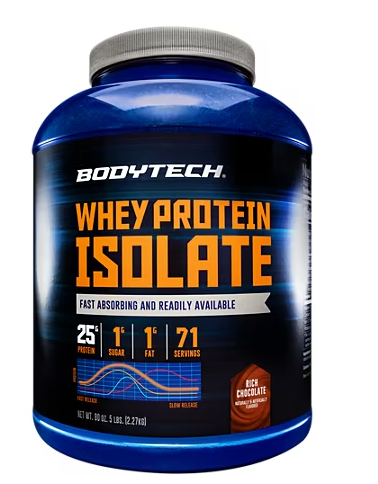 Whey Protein Isolate โ Rich Chocolate (5 Lbs.)