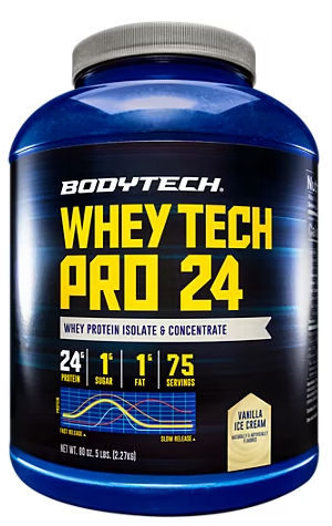 Whey Tech Pro 24 – Vanilla Ice Cream (5 lbs.)