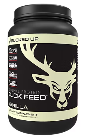 Buck Feed Protein – Vanilla (35 Oz.)