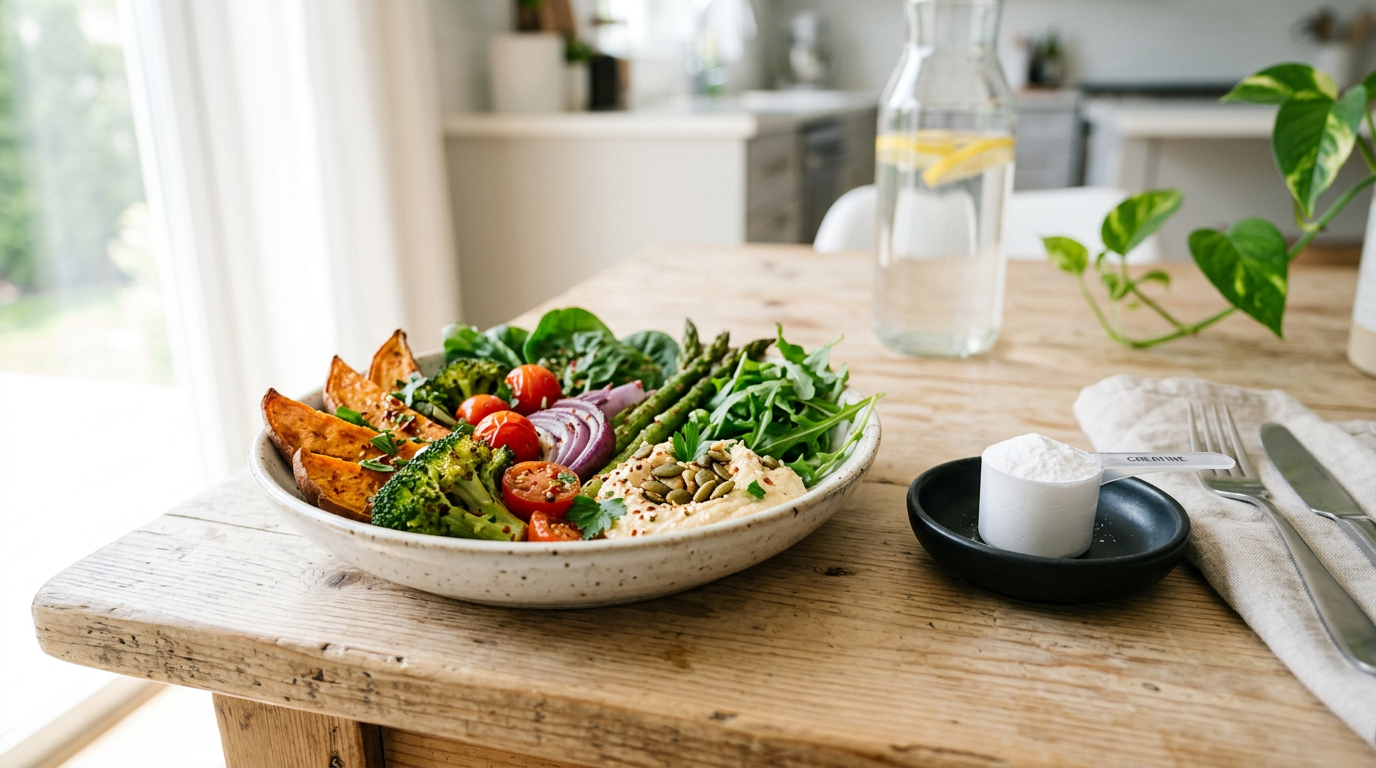 Creatine for Vegetarians & Vegans: Why You Need It Most | SportsNutrition.com