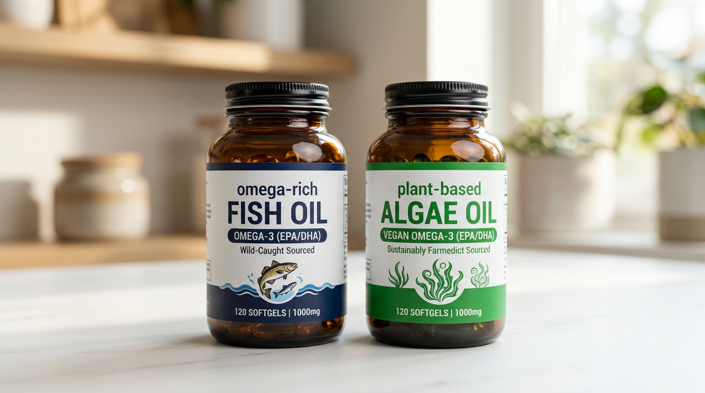 Fish Oil vs Algae Oil: Which Omega-3 Is Best? | SportsNutrition.com