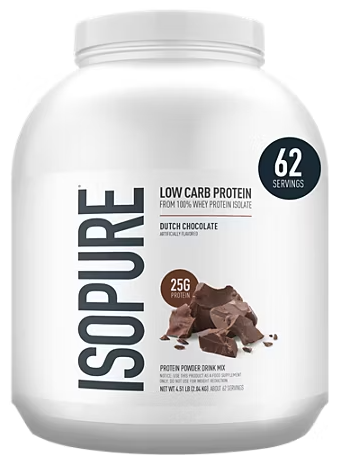 Low Carb 100% Whey Protein Isolate – Dutch Chocolate