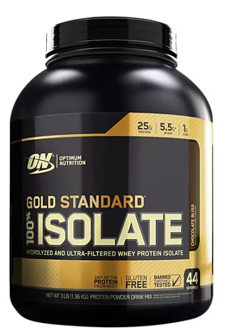 GOLD STANDARD 100% Isolate – Chocolate Bliss (3 lbs.)