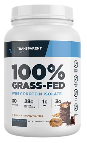 100% Grass-Fed Whey Protein Isolate – Chocolate Peanut Butter